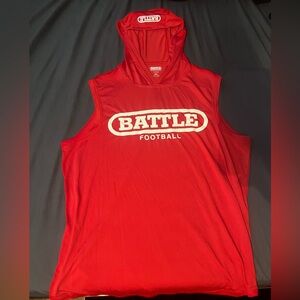 Battle cut off hoodie in excellent condition!!